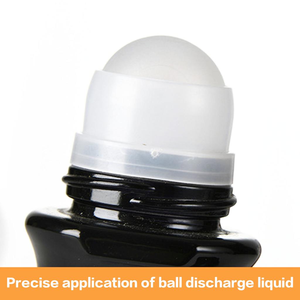 30/50ml Essential Oil Roller Bottles EmptyTransparent Glass Roll On Bottle Travel Sample Essential Oil Vials With Roller Ball