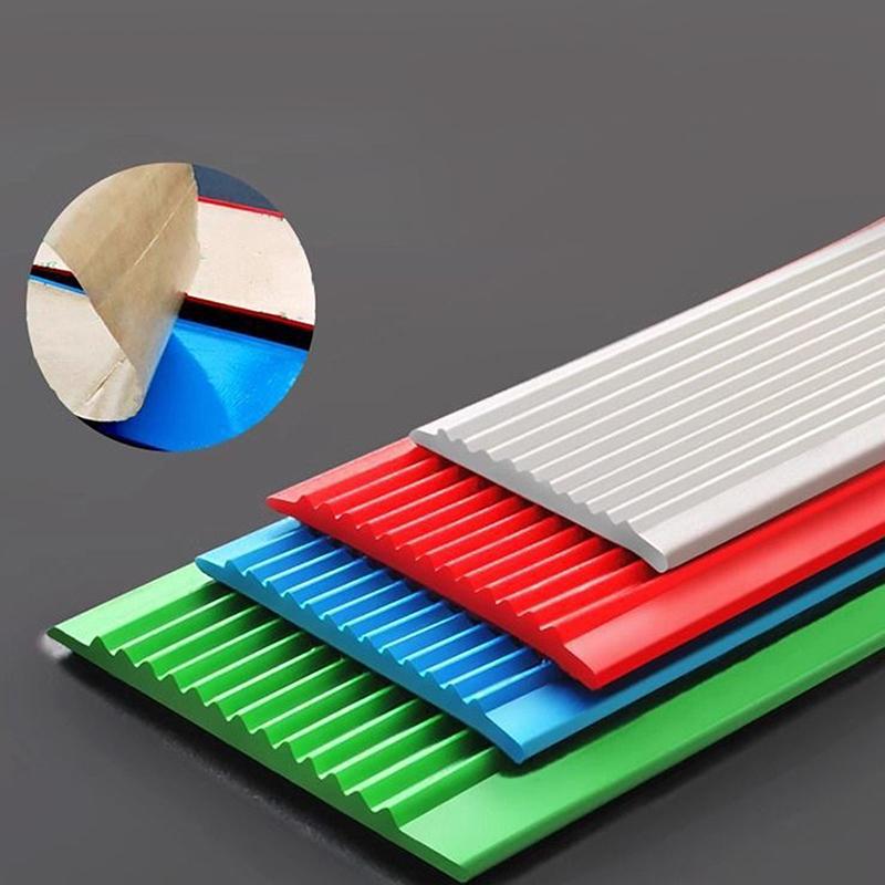 100 cm selbstklebende Anti-Rutsch-Treppenstreifen PVC-Stufenstreifen Treppenaufkleber Treppenstufenschutz Teppich Bodendichtungsstreifen