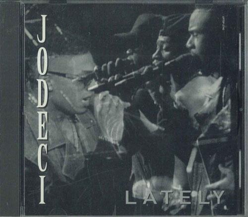CD JODECI Lately UPT5P2740 MCA 1993 США SoulFunk Б/у