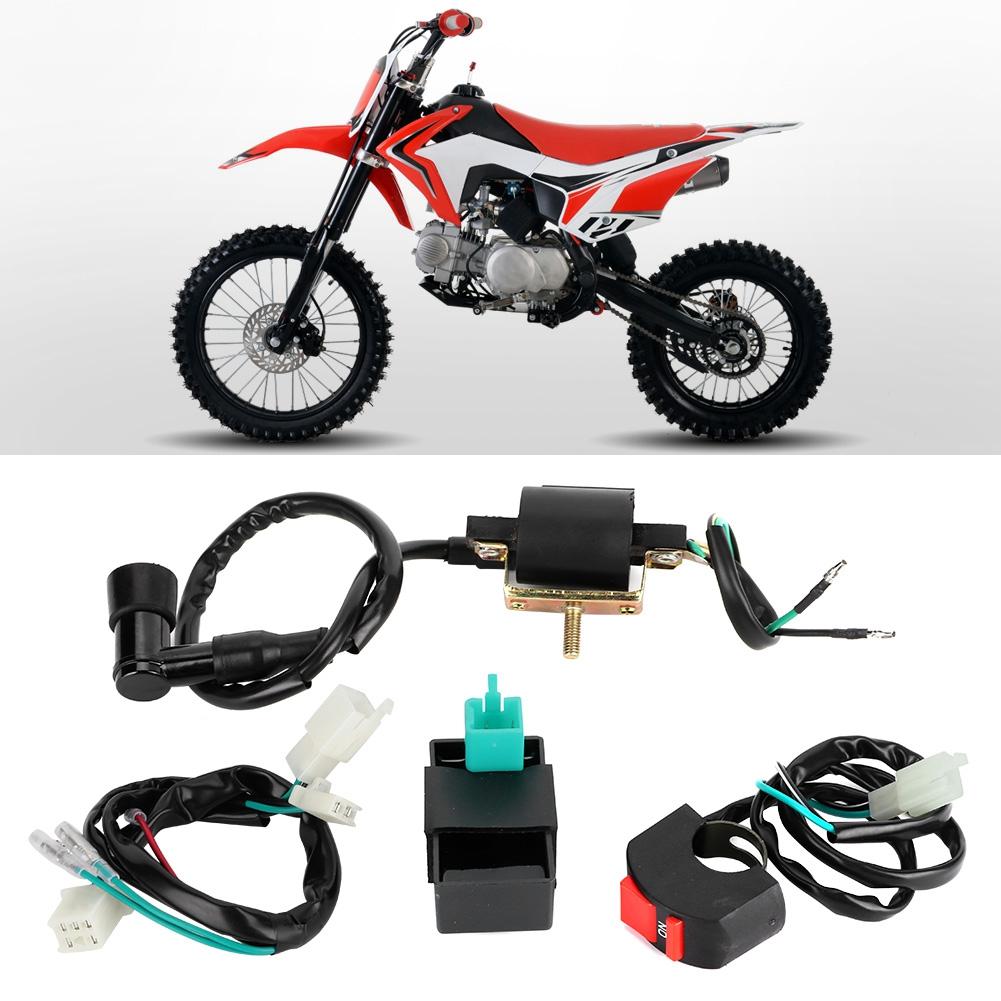 Complete Kick Start Engine Starting Wiring Harness Fits for 50cc PITPRO Dirt Bike