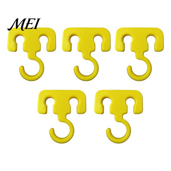 Quick Install Rope Hanger Tent Hook, Multifunction Outdoor Camping Secure Fit Storage Hook Durable Hiking Accessories, for Ropes Clotheslines Canopy