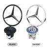 AABGV1 Car Bonnet Label Badge 3D Star Zinc Alloy Car Front Hood Emblem Mercedes Benz  W203 W204 W205 W206 W212 W213 W222 W223 E300