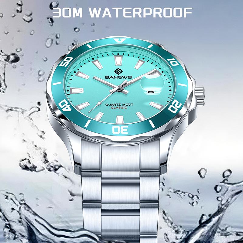 Top Luxury Brand Man Watch Sports Waterproof Luminous Date Men Wristwatch Business Quartz Men's Watches Montres Hommes