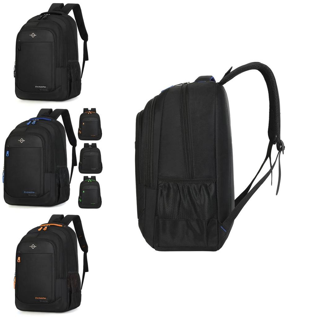 Oxford Fabric Large Capacity Backpack For Students With Breathable Straps For Travel And School Use