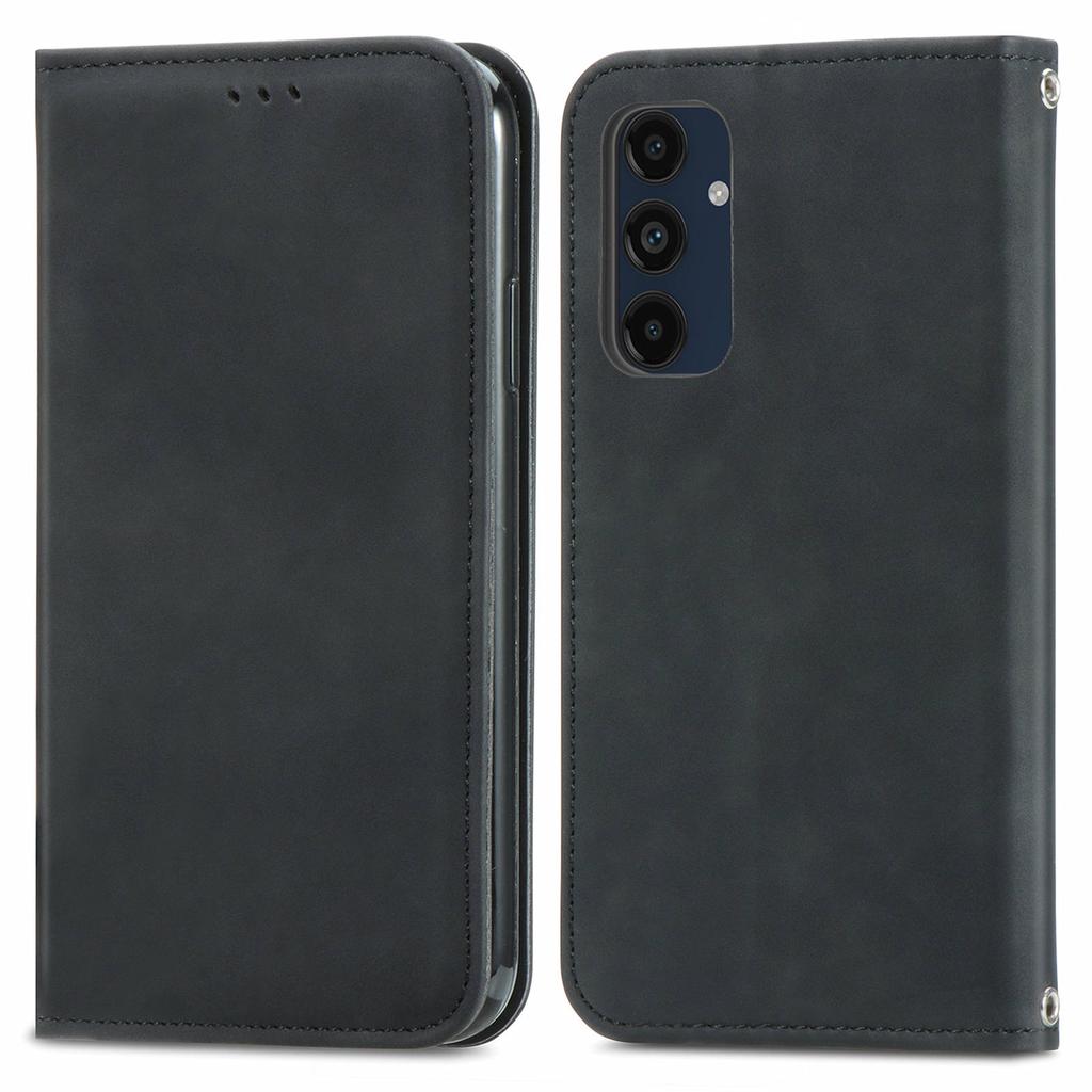 For Samsung Galaxy A16 5G/A16 4G Leather Case with Card Holder Magnetic Absorption Phone Cover