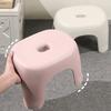 Sgabelli da bagno Sgabelli per scarpe Sgabello di plastica per uso domestico Sgabelli piccoli impilabili ispessiti Sgabello da pesca Sgabello basso per bambini
