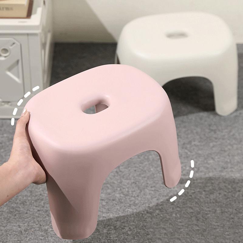 Sgabelli da bagno Sgabelli per scarpe Sgabello di plastica per uso domestico Sgabelli piccoli impilabili ispessiti Sgabello da pesca Sgabello basso per bambini