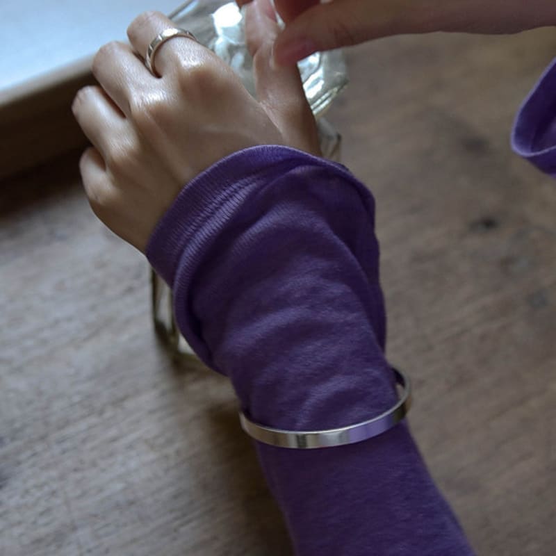 Retro finger Clear (Bangle)_SB265