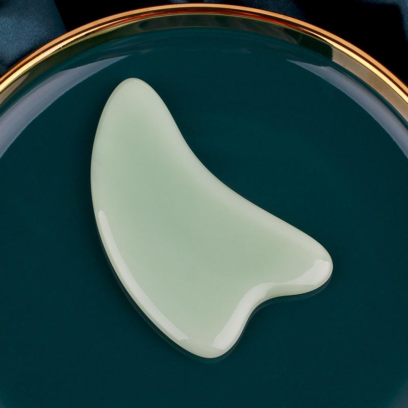 Heart-Shaped Gua Sha & Facial Roller Massage Set