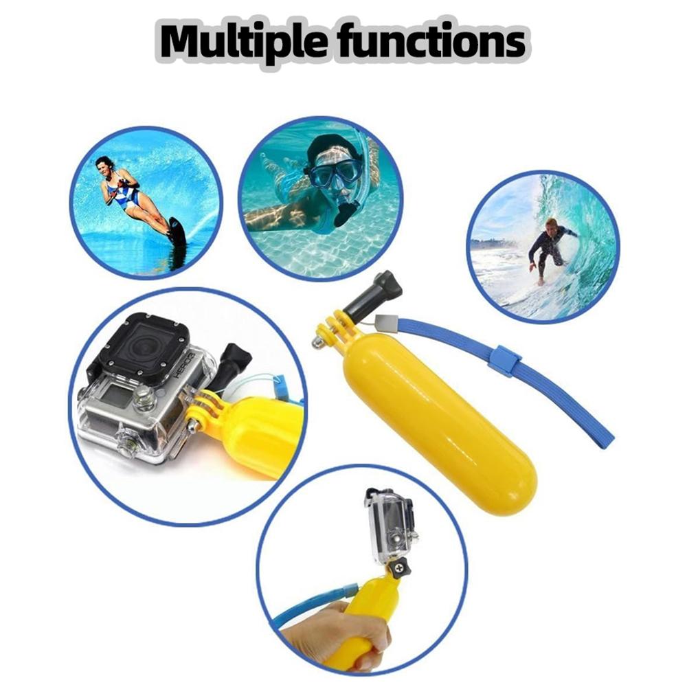 Pływający uchwyt ręczny Rączka wypornościowa Kij Monopod do GoPro Hero 13 12 11 10 9 Insta360 SJCAM AKASO DJI Action Camera Akcesoria