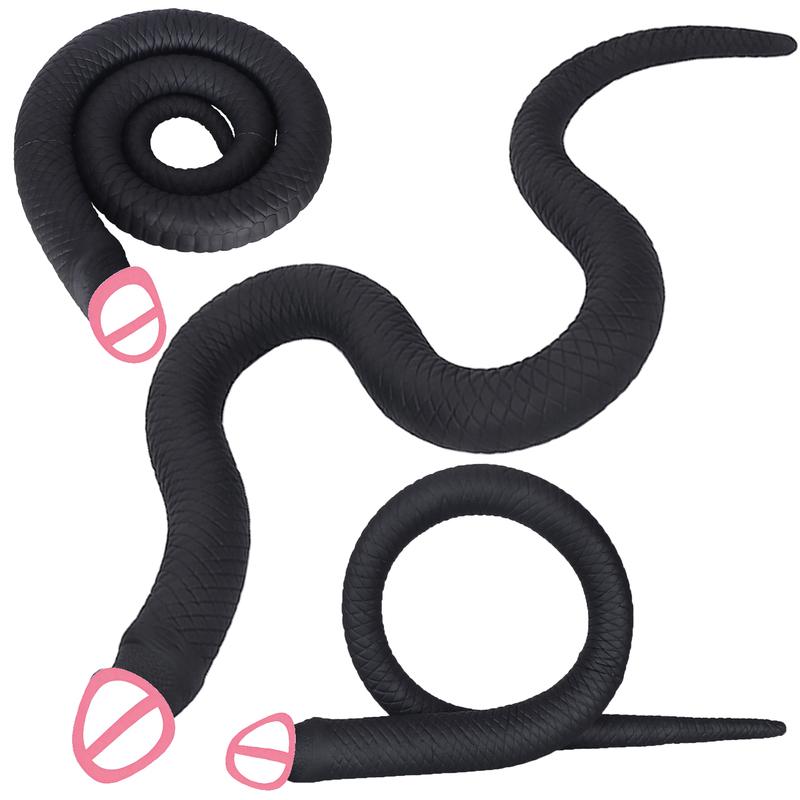 36 In Long Snake Anal Plug Big Butt Plug Prostate Massager Anal Dilator Small Penis Anal Dildo Adult Sex Toys For Women Men Gay