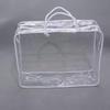 PVC Transparent Tote with Steel Wire for Dustproof Quilt and Blanket Storage