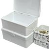 Transparent Plastic Storage Box Pocards Small Card Storage Box Desk Organizer Box Classification Box Stationery