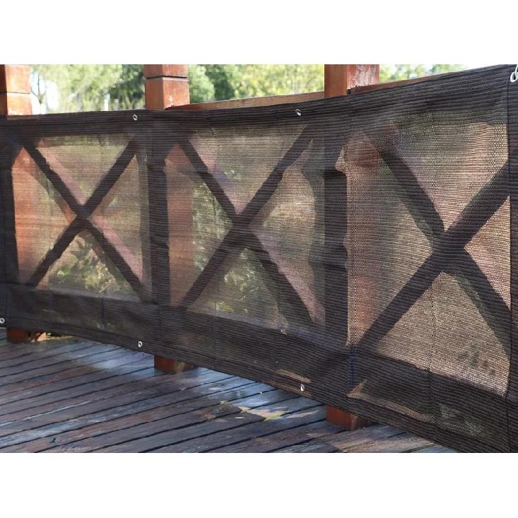 Red de Sombreo HDPE Engrosada de Alta Calidad Anti-UV Malla de Red de Seguridad para Balcón Cenadores Terraza Garajes Velas de Marquesina Redes de Sombreo Solar