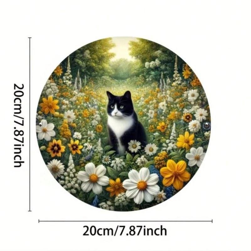 Retro Metal Wall Art Sign Home Decor 20x20cm