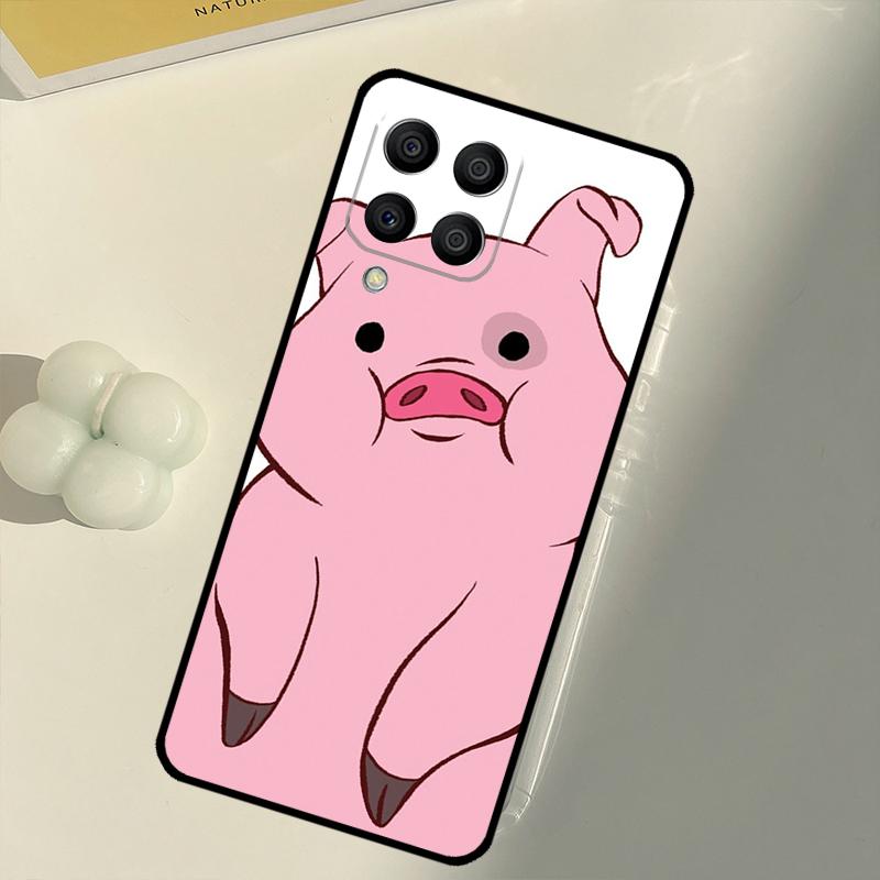 Cartoon Pig For Samsung Galaxy M33 M13 M14 M12 M32 M52 M31 M55 M15 M11 M21 M35 M53 M34 M54 M06 M16 Case