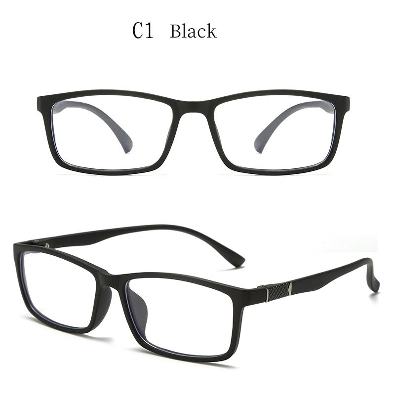 Anti-Blue Light Glasses Classic Square Eyewear Women Men Simple Eyeglasses Blue Light Blocking Man Lady Computer Eyeglasses
