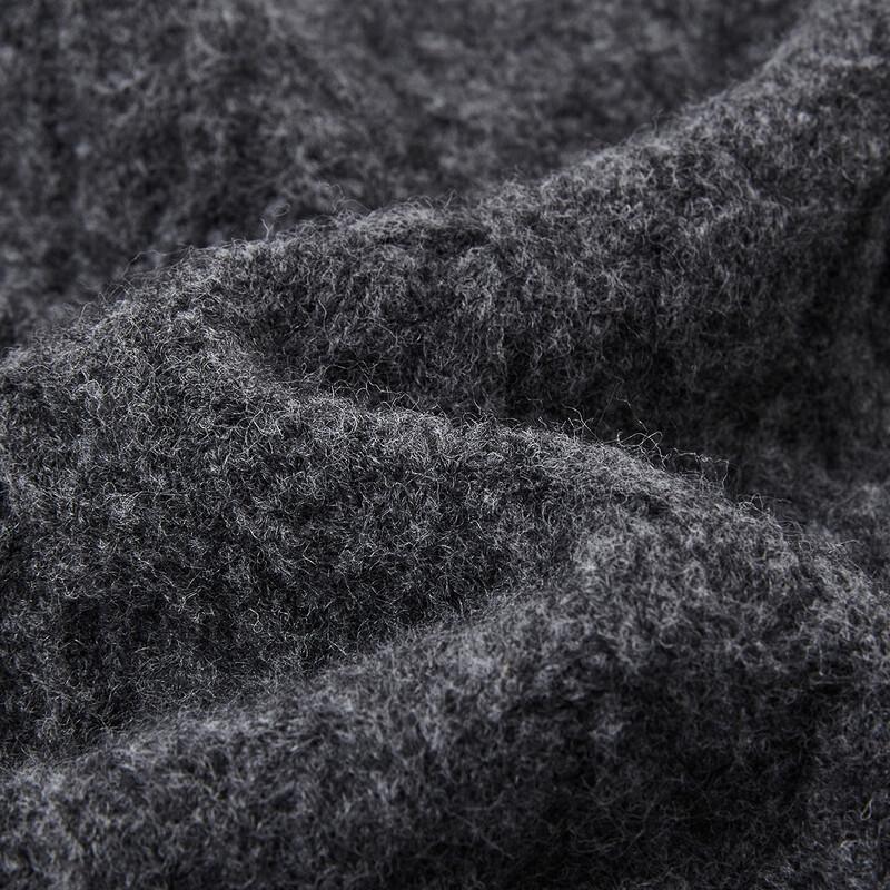 Demana Women's Winter Wool Blend Cable Knit Straight Dress