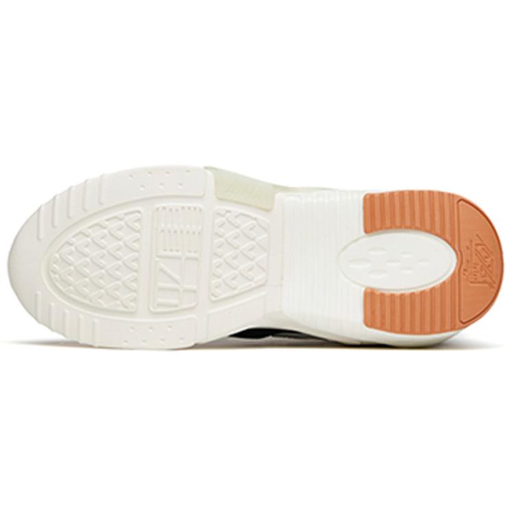 Anta Rubik's Cube Chunky Sneakers Women's Low Top Black/Ivory White 122148808-4