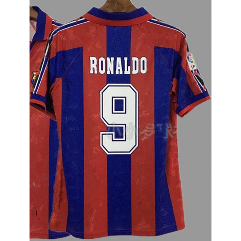 Vintage Football Jersey AC Ronaldo Zidane Maldini Lampardroba Spain Boca Carlos