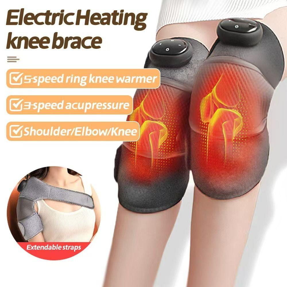 Vibration Massage Electric Shoulder Massager Heated Shoulder Brace Shoulder Elbow Knee Care