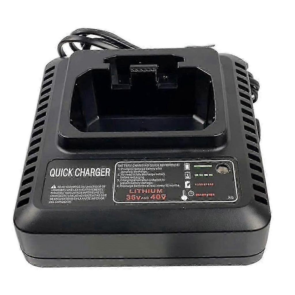 Black & Decker 36V 40V Max Lithium Batterijlader voor LBXR36 LBX36 LBXR203 LCS36 LCS40 - Snel Opladen & Compatibel
