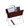 Contemporary Light Luxury Magazine & Book Storage Rack