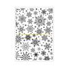 92MF Crafting Stamping Plate for Handmade Projects Sturdy Plastic Texture Art Tool