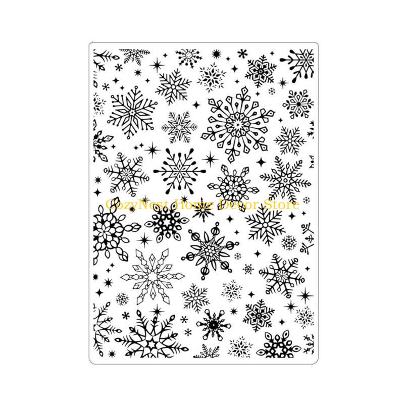 92MF Crafting Stamping Plate for Handmade Projects Sturdy Plastic Texture Art Tool