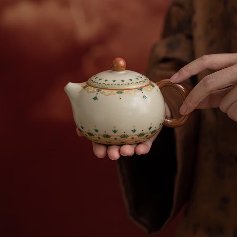 Dunhuang Ru Kiln Xishi Kung Fu Tea Set