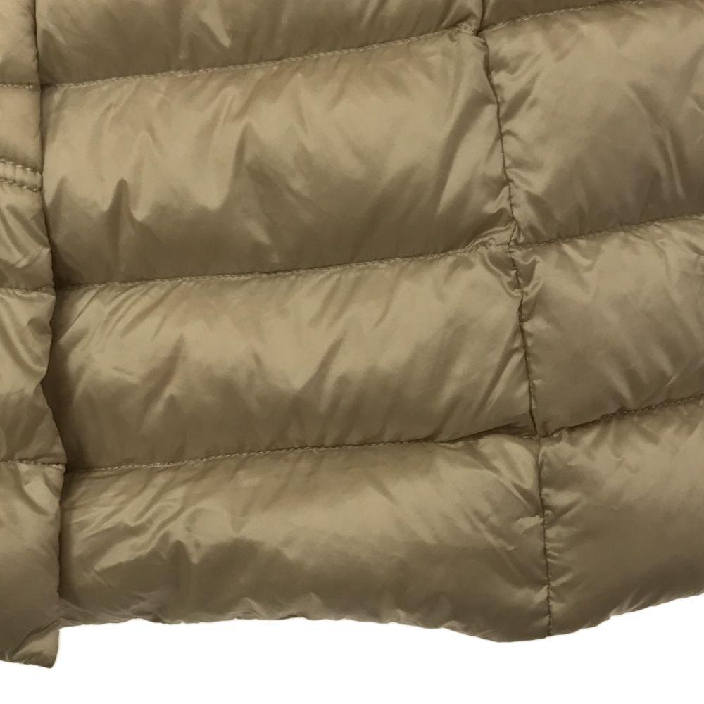 CAPEHORN Raccoon Fur Down Coat 42 Beige Women Used