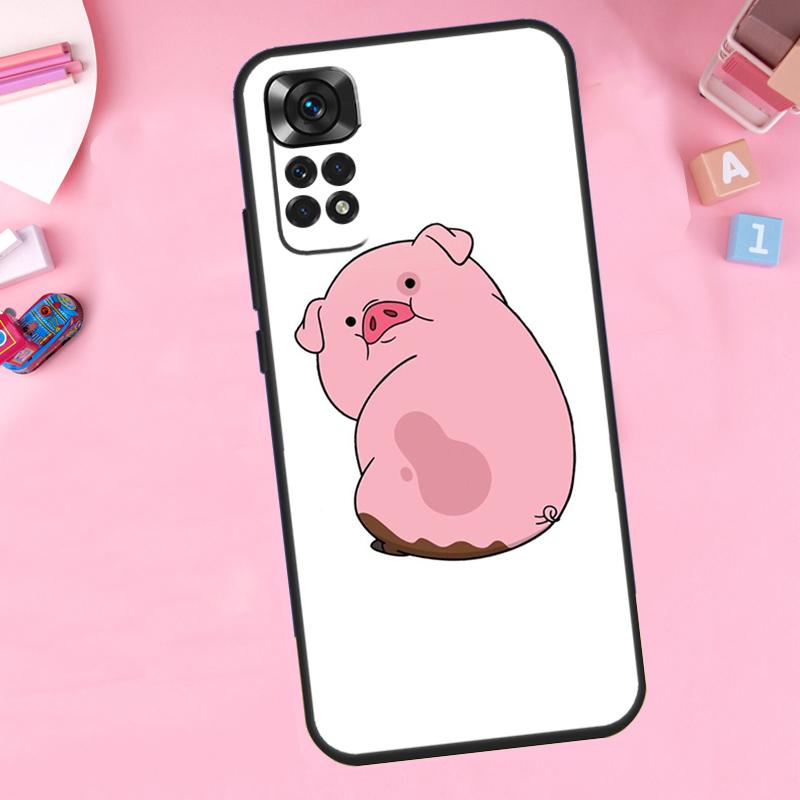 Cute PINK Kawai Pig For Xiaomi Redmi Note 14 13 10 11 12 15 Pro Plus Phone Case For Redmi 15C 13C 12C 10C 14C 15