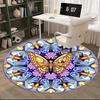 Colorful Butterfly Office Carpet Chair Mats, Home Decor, Office Carpet, Gift for Any Room1118154a