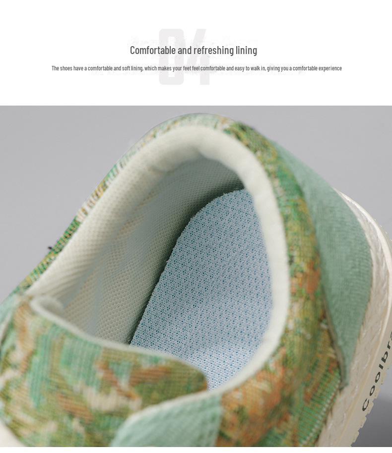 Boys' 2024 Spring Breathable Canvas Shoes: Trendy & Versatile Sports Casual Linen Sneakers