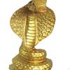 Chinese Zodiac Ingots Snake Statue Cobra Figurine Resin Sculpture Feng Shui Table Decoration Animal