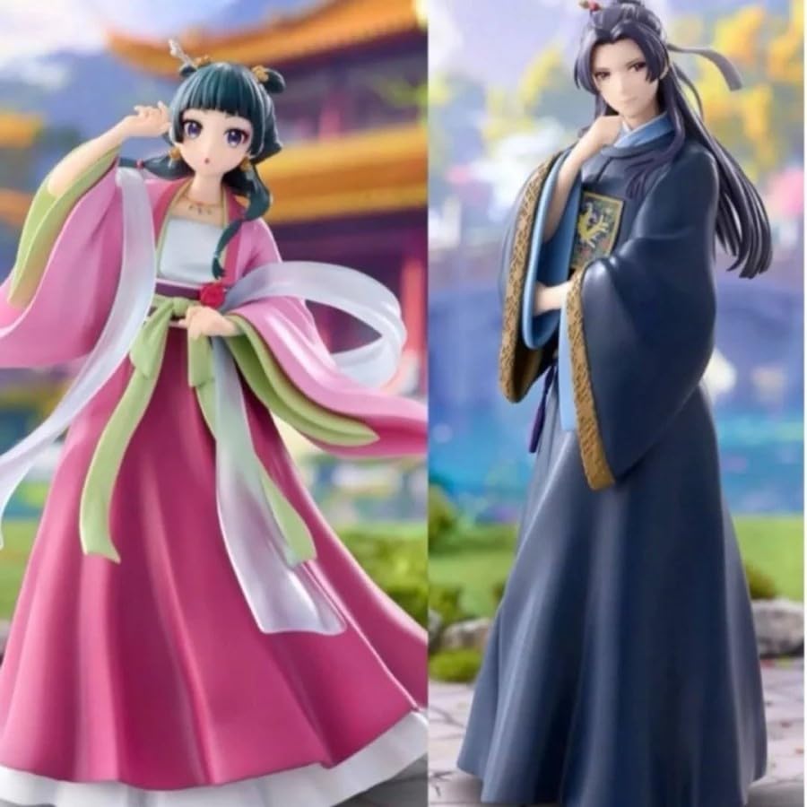 The Apothecary Diaries Jinshi & Maomao Figures TV Anime  The Apothecary Diaries  Trio-Try-iT Figure [Set of 2 Types] Official Authentic Jinshi Maomao