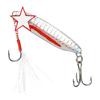 Colored Artificial Lures Features Double Hook and Slow Sinking Properties for Enhancing Fish Attraction