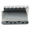 Wilkinson String Pitch Vintage Steel Saddle Tremolo Bridge for USA Vintage Strat with Full Steel Chrome WVC-SB 10.8mm 6-Hole Strat/Japan Block,