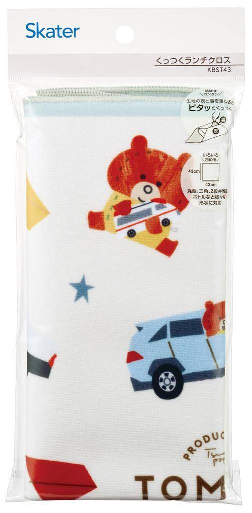 Skater Lunch Easy To Tomica and Tom KBST4368447 Self-Adhesive Cloth, Tie,