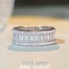 Nine Beauty Women's S925 Sterling Silver Zircon Diamond Ring