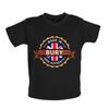 Hergestellt in Bury - Baby Kinder Jungen Mädchen Unisex T-Shirt / Strampler - Stadt Stadt Dorf Geboren Liebe Leben