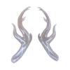 Realistic Antlers Resin/Plastic Creative and Nondeform for Women Girl Project Headband Making Cosplay Headpiece Supply