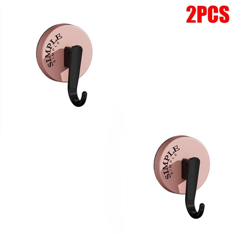 2/4 Stück Saugnapfhaken Kein Bohren Erforderlich Saugnapf Tür Heckhaken Küche Badezimmer Haken Starker Vakuum-Saugnapf