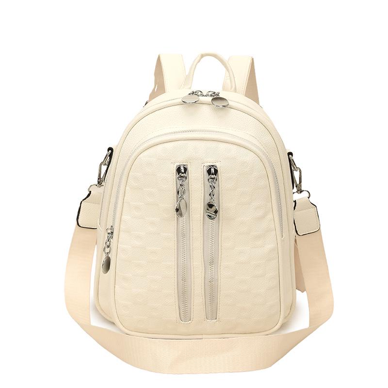 

Женский рюкзак премиум-класса, легкий, большой вместимости, для студентов, путешествий и повседневных поездок белый