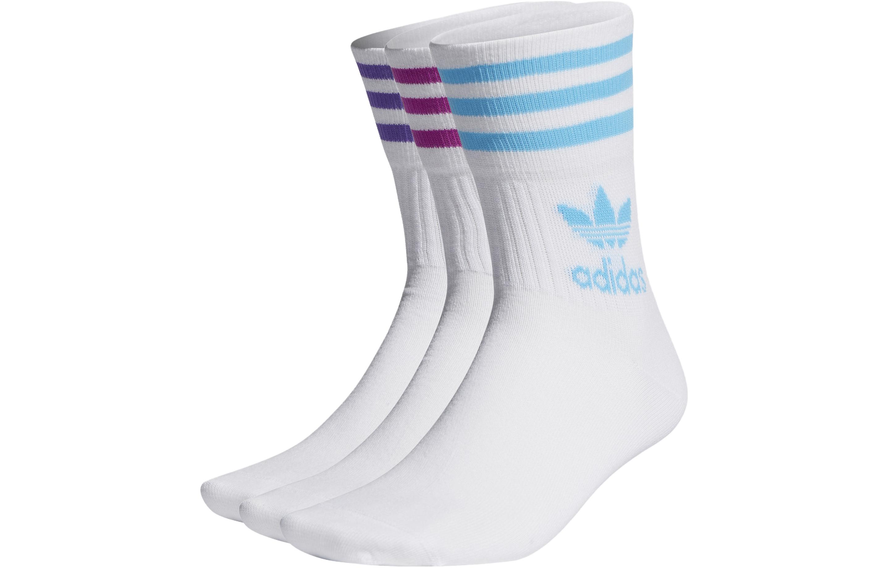 

Adidas Originals Crew Socks Unisex 3 Pack White HC9551 XS
