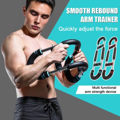 Twister Arm Trainer 3 Levels Adjustable Resistance Men Chest Workout Equipment Upper Body Forearm Strengthener Portable Power Twister Bar Workout