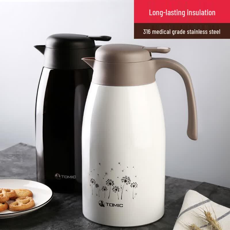 Temake 316 Stainless Steel Insulated Kettle 2L