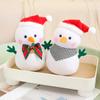 Cute Christmas Snowman Pendant Plush Toy Xmas Ornament Merry Christmas Decor for Home Kids Gifts 2024 Navidad Party New Year