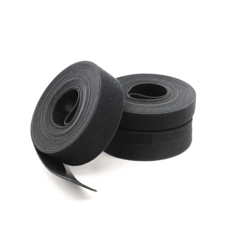 5M/Roll Width 10-20mm Black Cable Organizer USB Cable Winder Management Nylon Free Cut Ties Mouse Earphone Cord Cable Ties 2Pcs