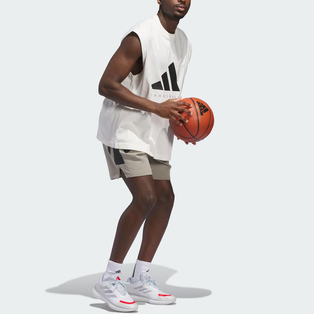 New Adidas BASKETBALL SS25 Tank Top Unisex JX5590